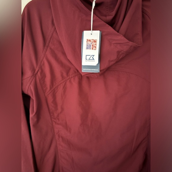 Harvard Cutter & Buck Adapt Eco Knit Hybrid Recycled Womens Full Zip Jacket - Picture 7 of 7